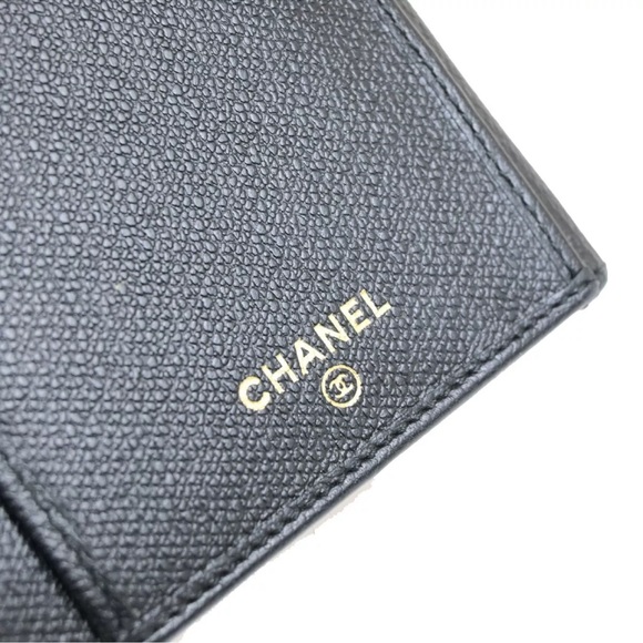 CHANEL Caviar Leather CoCo Button Snap/Flap Wallet - Picture 11 of 15